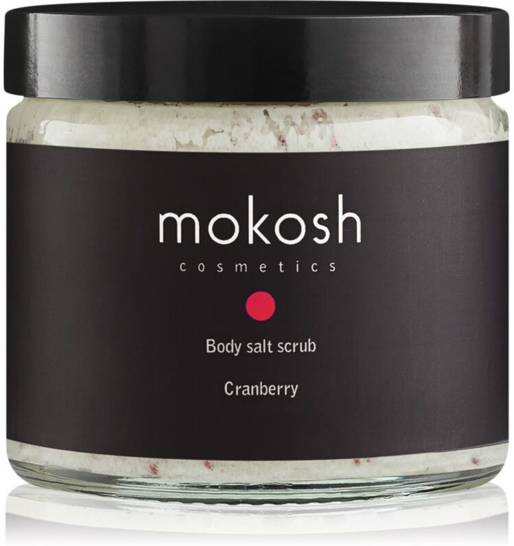Mokosh Cranberry gommage corps au sel 300 g