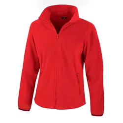 Result Core Damen Outdoor Fleece Jacke 'Fashion Fit' Fleece-Jacke R220F flame red S