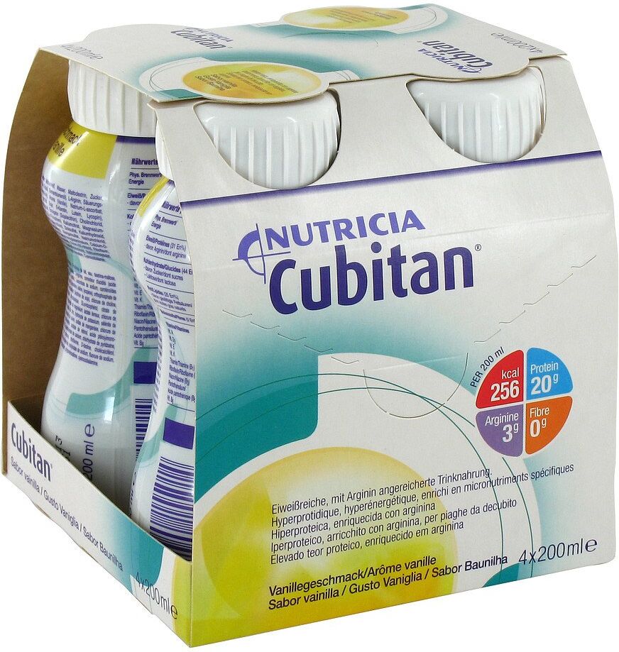 Cubitan Vanillegeschmack Trinkflasche