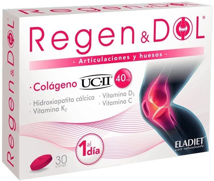 Eladiet Regendol Collagen Uc II 30 Tablets 40 mg