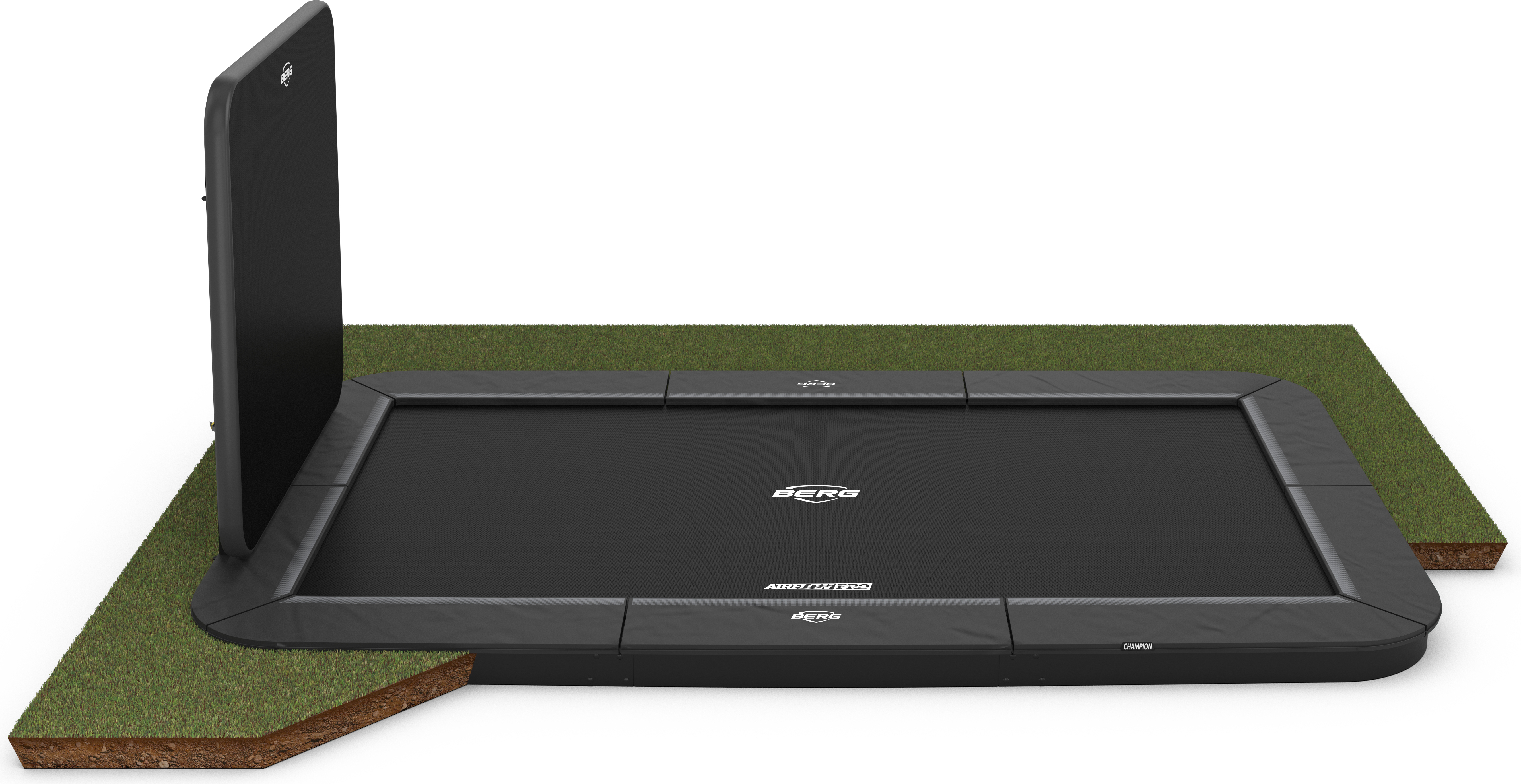 BERG SPORTS Ultim Champion FlatGround 410 Grey + AeroWall