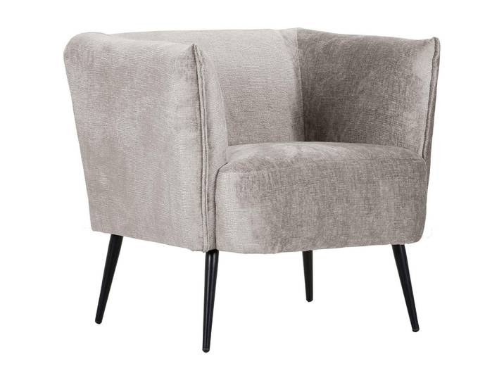 Landscape Sessel Manni, Hellgrau, Metall, 76x73x76 cm, Stoffauswahl, Wohnzimmer, Sessel, Sonstige Sessel
