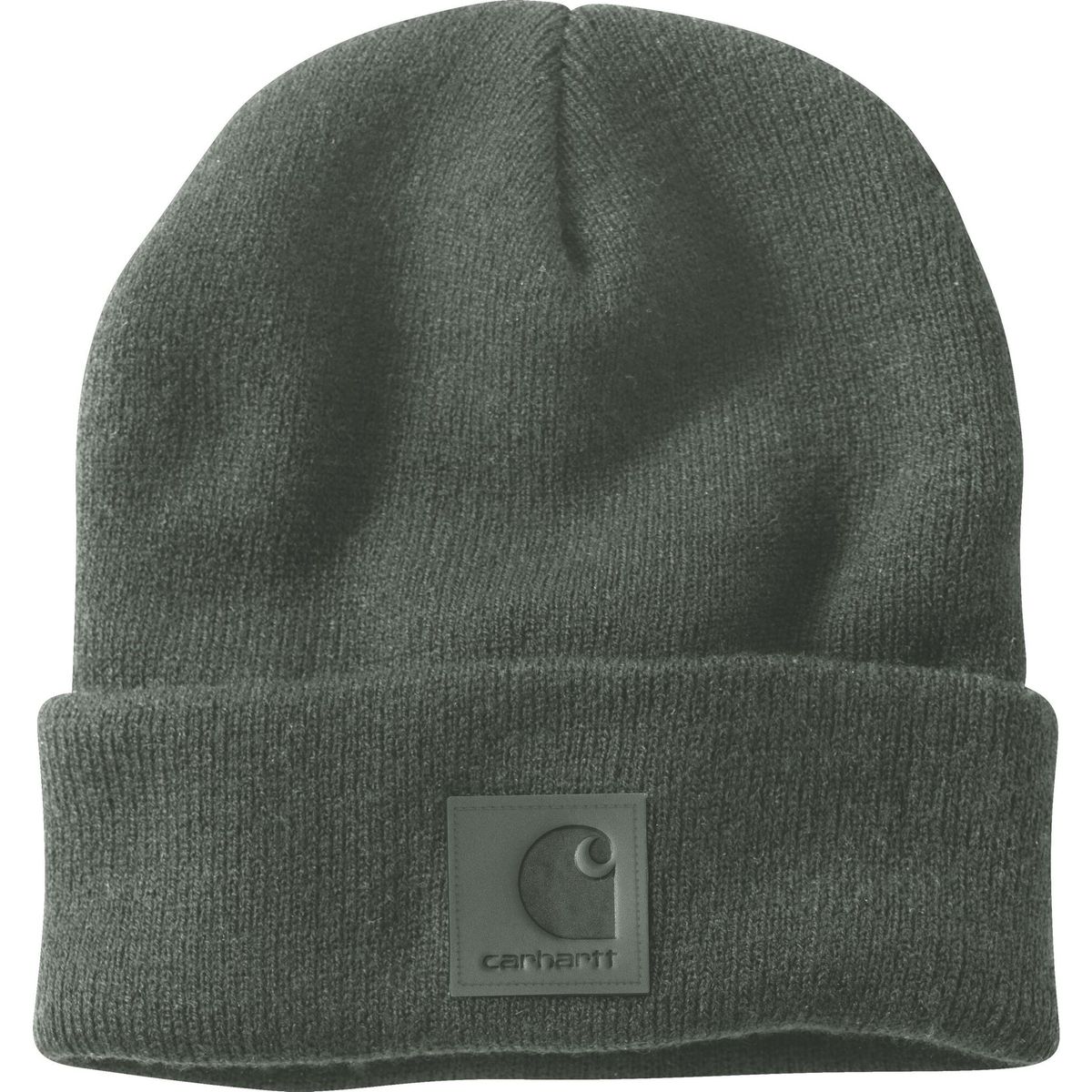 Carhartt Leatherette Watch Cap Beanie forestry green (GI5) OS 101070-GI5OS