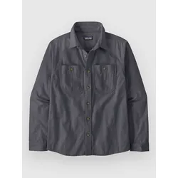 Patagonia Point Reyes Canvas Longsleeve smolder blue Gr. L