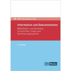 Information und Dokumentation, Fachbücher von DIN e.V.