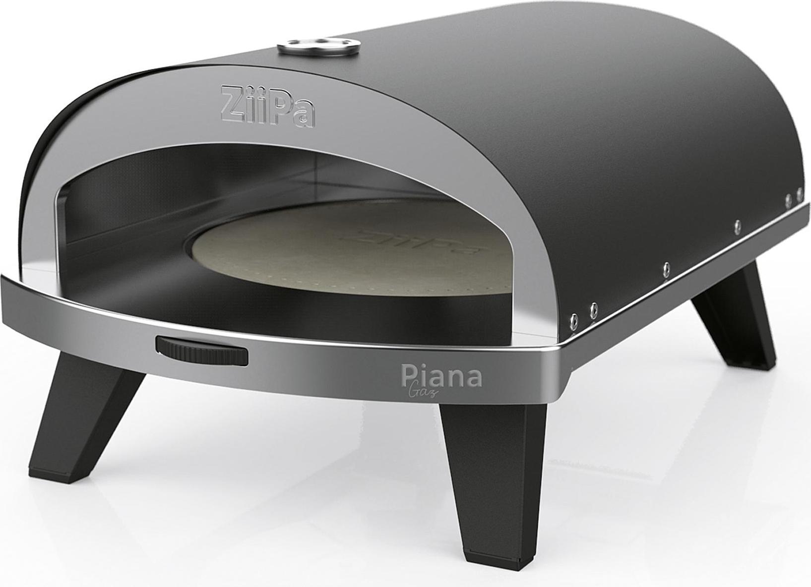 ZiiPa Piana Gas-Pizzaofen Farbe Karbon