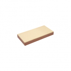 Halmakegel.com Bauklotz - Platte 1/2 - natur - 133x66x16mm - 33mm 260341