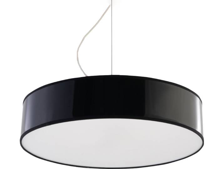Lampe suspendue ARENA 45 noir 3xE27 15W PVC 111x45x45cm Sollux Lighting