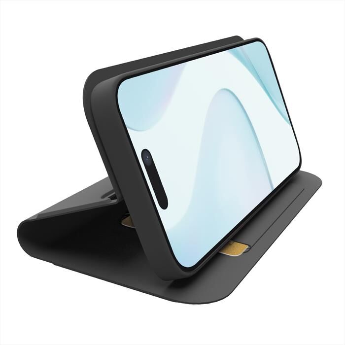 SBS Cover Wallet Smooth Per iPhone 17-nero