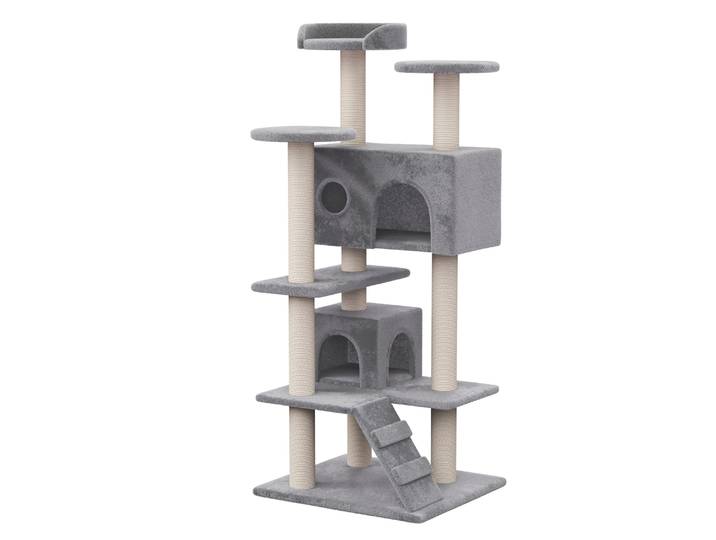 Katzenbaum NELLY 131 cm grau