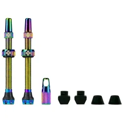 Muc Off Fahrradventile Tubeless Valve Kit V2 iridescent 60mm