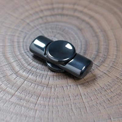 Uplifted Finds Stainless Steel Brushed Fidget Spinner EDC Hand Spinner For Focus And Stress Relief stainless C Long