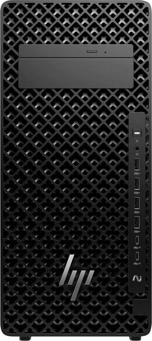 HP E26GHET PC/Workstation, 265K, 32 GB DDR5-SDRAM, 1 TB SSD, Windows 11 Pro, Tower-PC für KI-Anwendungen, Schwarz