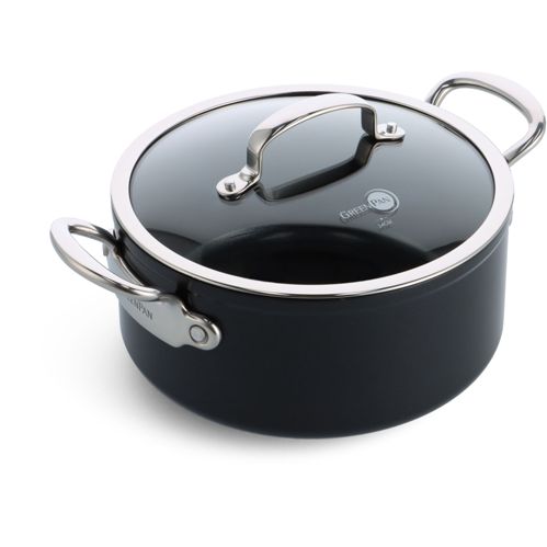 GreenPan Barcelona Pro Kasserolle 24cm Schwarz