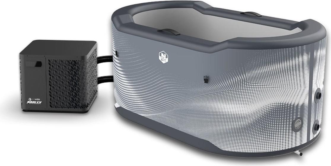 Becken ICEBATH NETSPA JÄRVI Dropstitch: Die e Generation der Kältetherapie - 170x92x67cm - Chiller 3kw inklusive