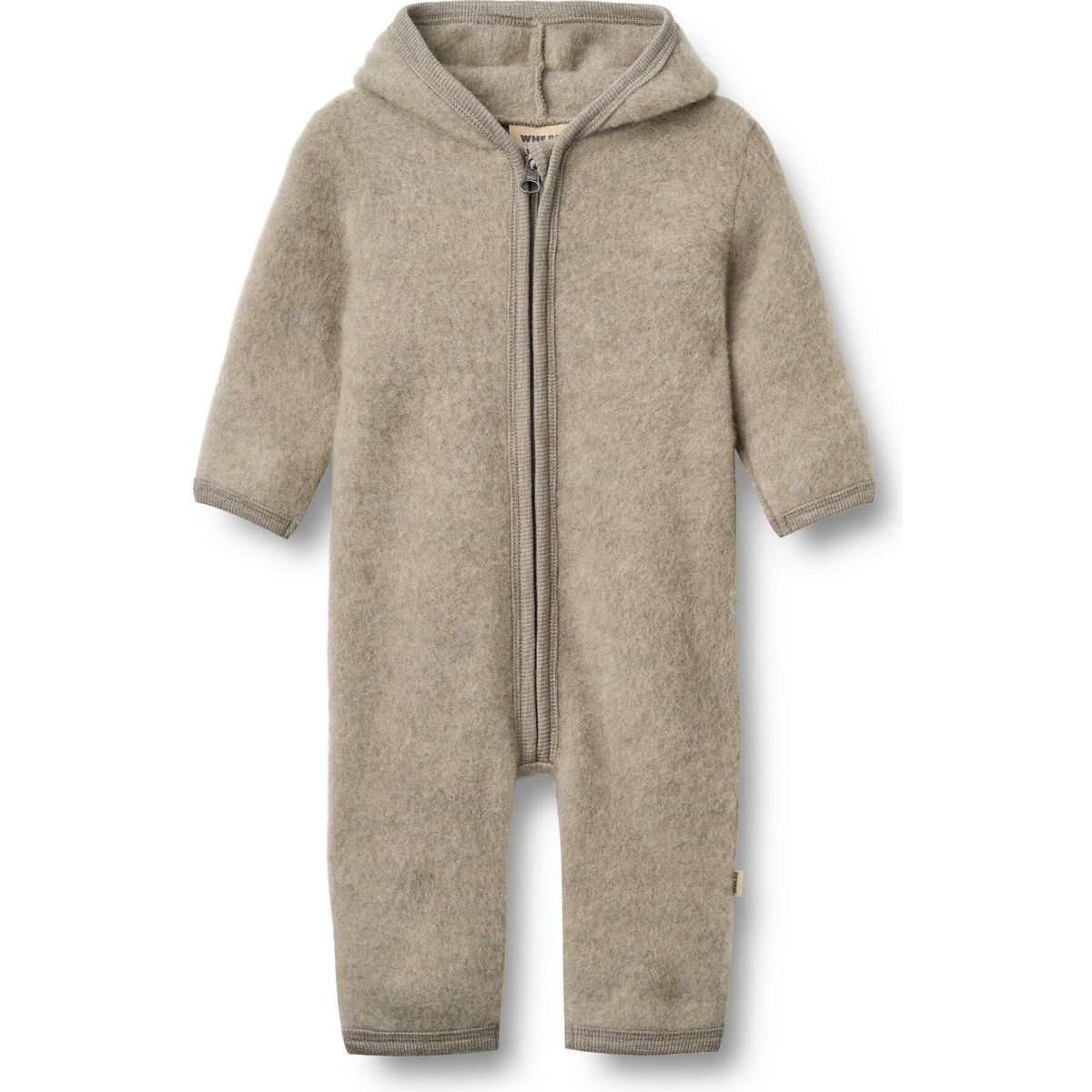 Wheat Wool Fleece Suit Ata khaki melange (3204) 50 9376-786-3204-50/0m