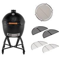 The Onyx XLarge Starter-Paket, Holzkohlegrill schwarz, Ø 61cm