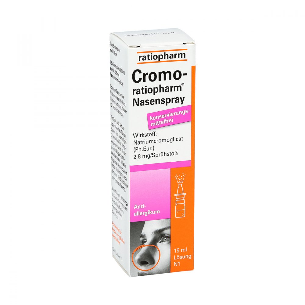 ratiopharm GmbH Cromo ratiopharm Nasenspray 04952619