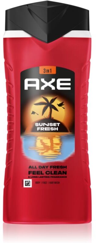 Axe Sunset Fresh Duschgel für Gesicht, Körper und Haare 400 ml