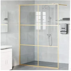 vidaXL, Duschkabine + Duschwand, Ettore Transparent (140 cm, 195 cm)