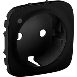 Legrand 754858 Valena Allure Abdeckung Schutzkontaktsteckdose LED Farbe: Schwarz