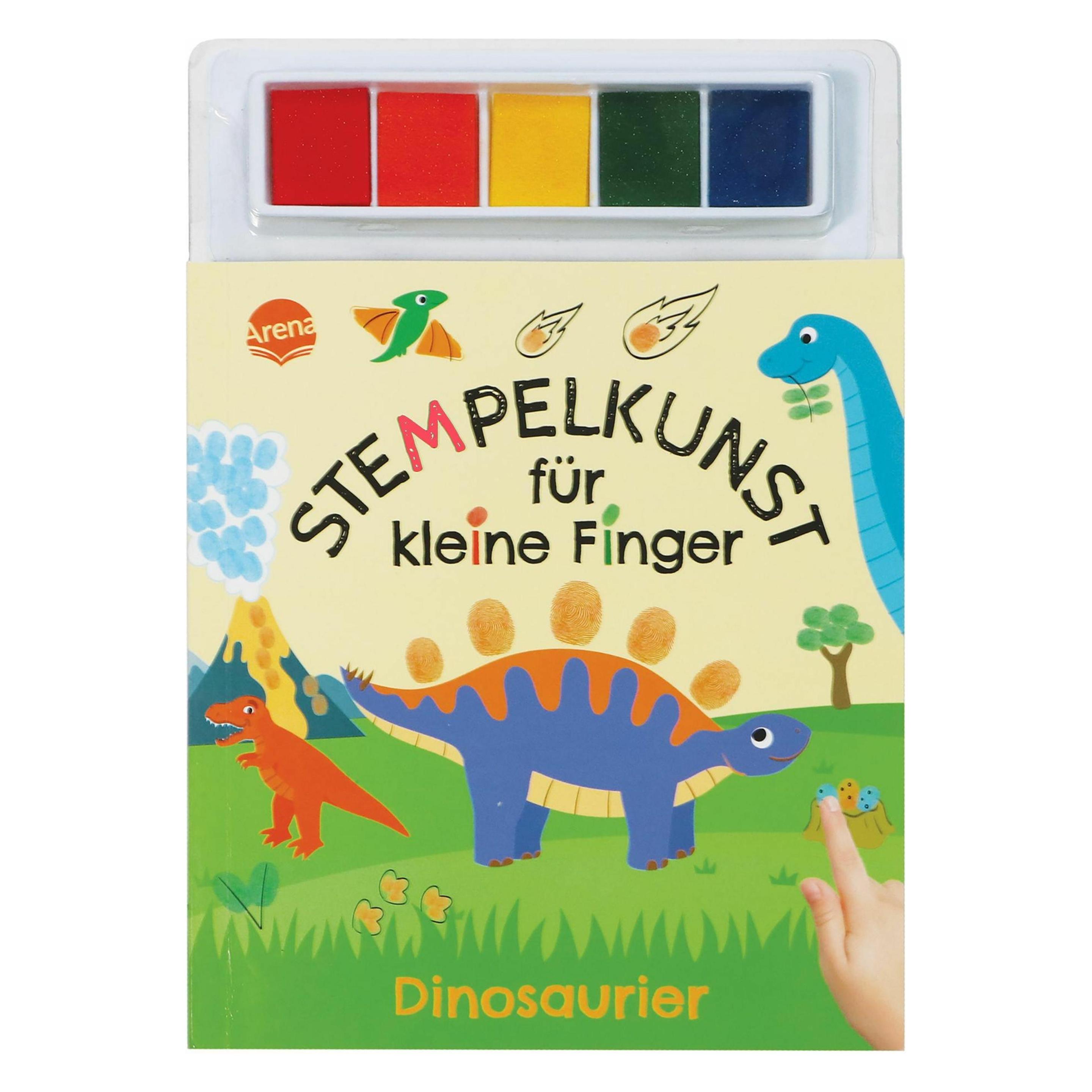 Arena Stempelkunst für kleine Finger. Dinosaurier (53144269)