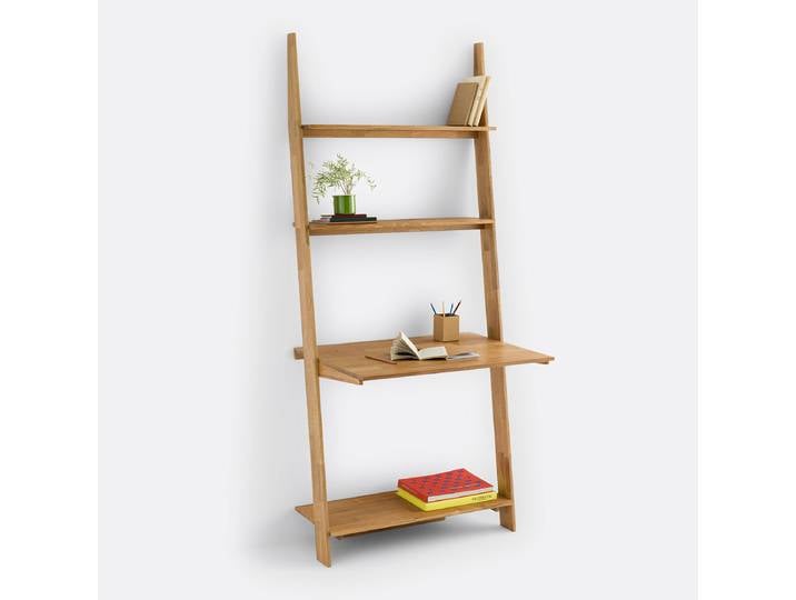 LA REDOUTE Étagère murale bureau en chêne, Domeno Beige Chêne
