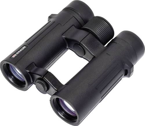 Braun Phototechnik Fernglas 10 x 34 mm Dachkant Schwarz 20003