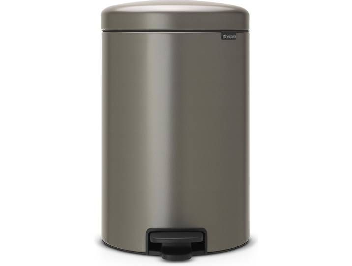 Brabantia NewIcon Prullenbak - 20 liter - Platinum