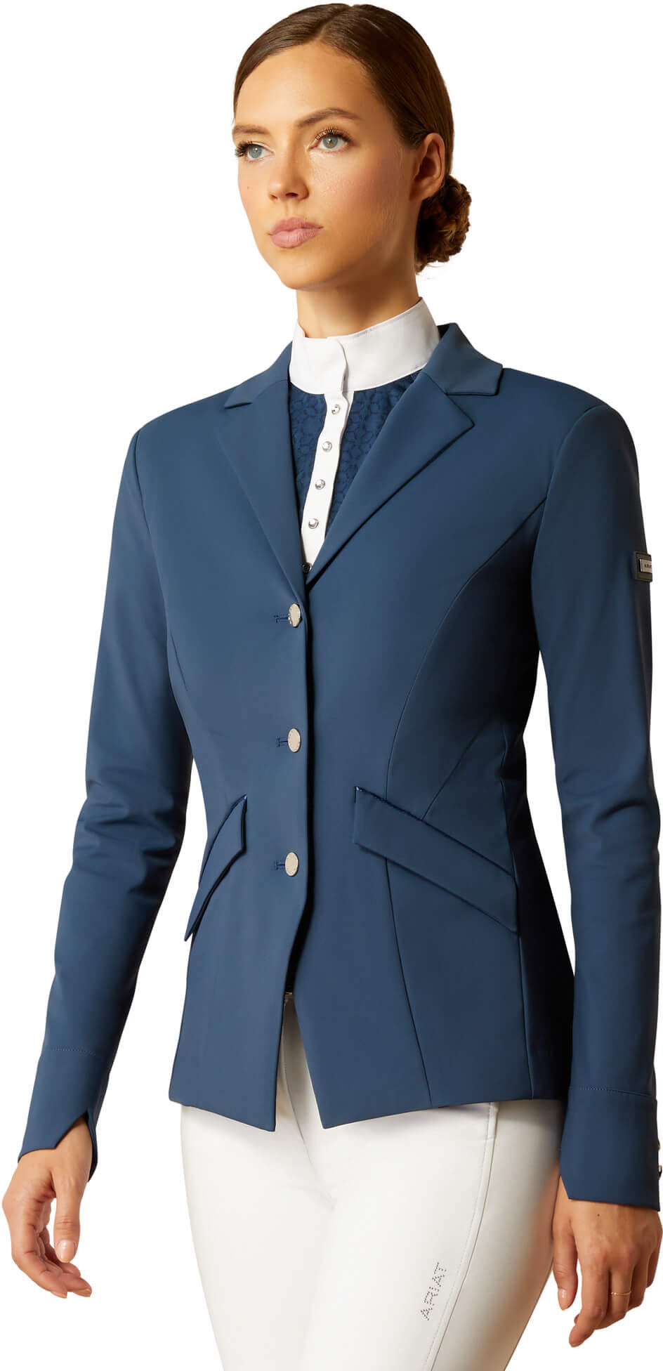 Women's Meridian Show Coat in Dark Denim, Size: 8 Long by Ariat