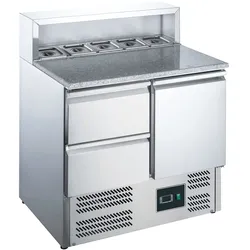 SARO Pizzatisch mit Aufsatz Modell EPS 900 1/2