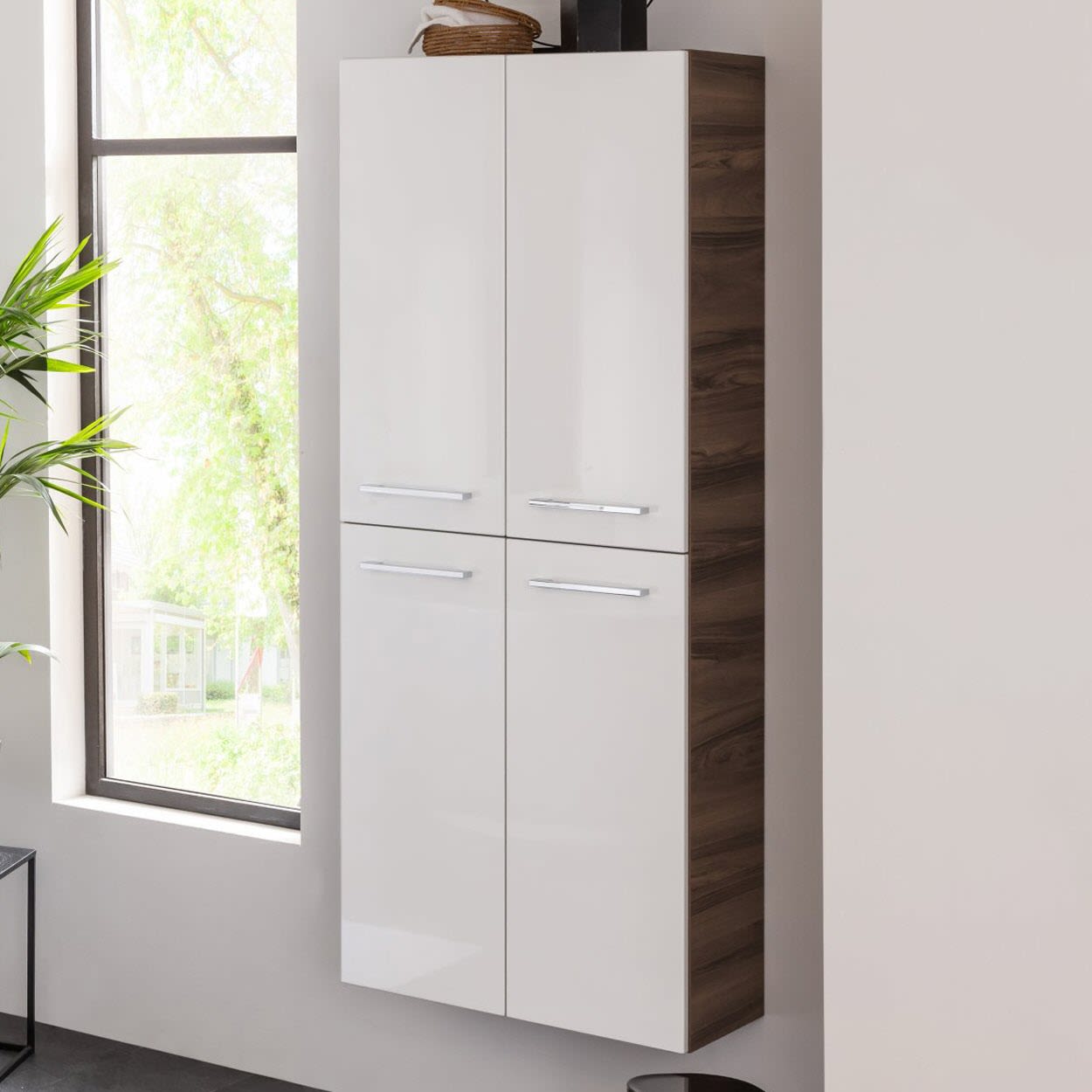 Fackelmann VERONA Doppel-Hochschrank 60 cm