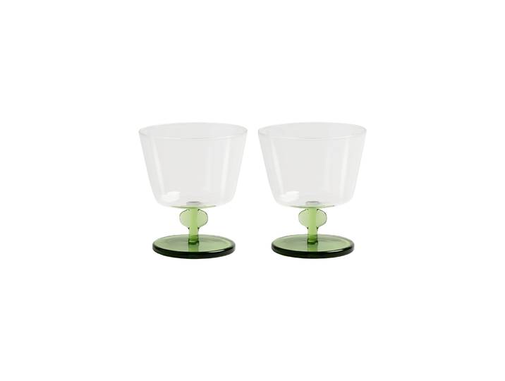 & klevering - Verre à pied - Vert - Verre borosilicaté