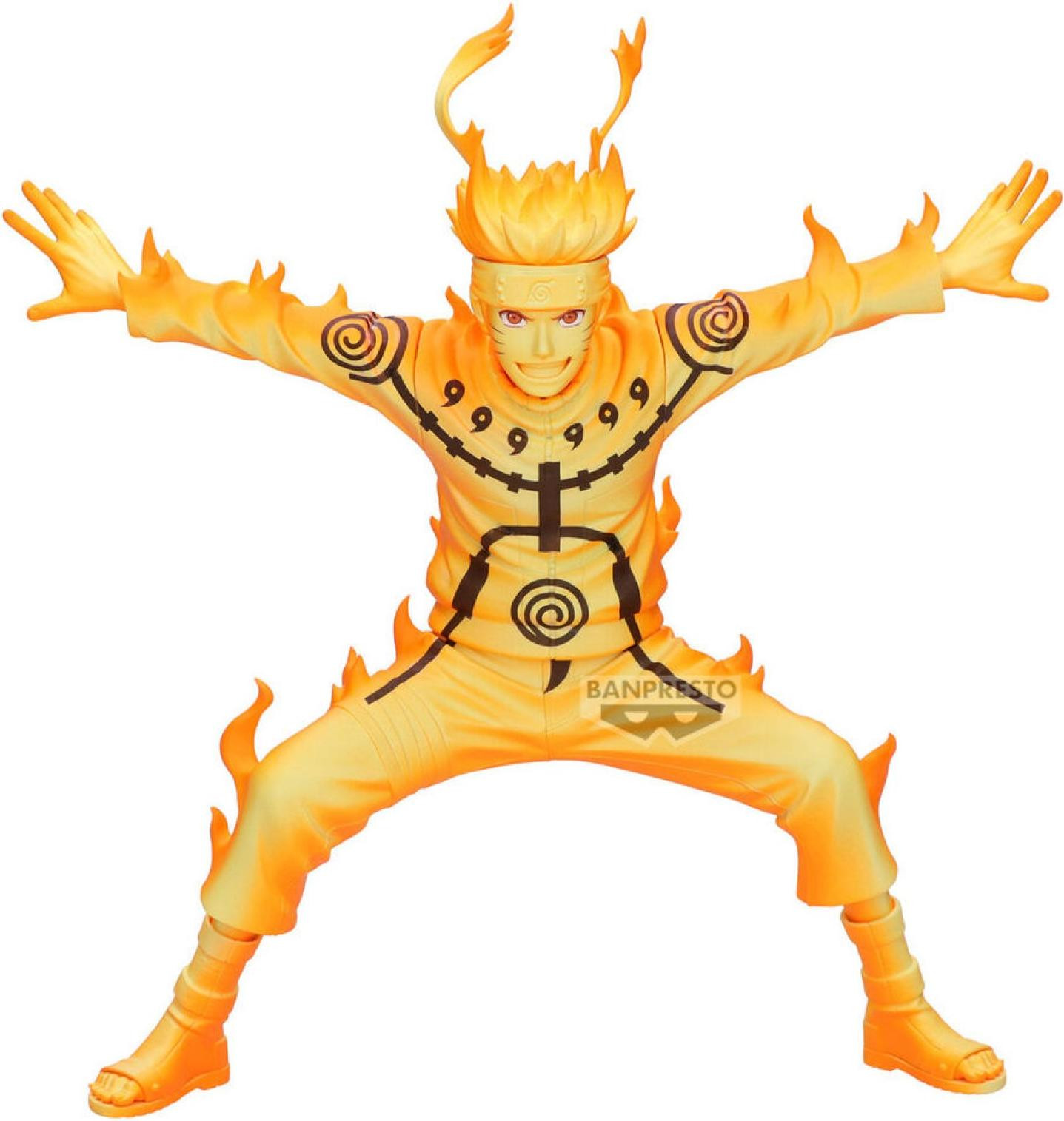 Banpresto Naruto Shippuden Grandista Naruto Uzumaki II PVC-beeldje, 21 cm