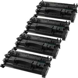 4 Kompatible Toner ersetzt HP CF289A 89A Multipack schwarz