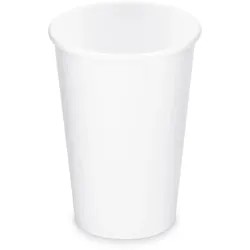 Pappbecher (PAP/PE) weiß Ø80mm 330ml `0,3L/10oz/ML` [10 St.]