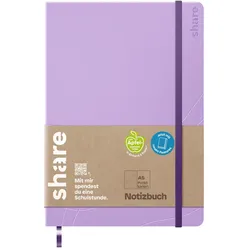 Journal Y-07-14-02 A5 dotted lavendel