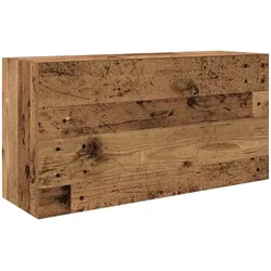 vidaXL Bad-Wandschrank Altholz-Optik 80x25x40 cm Holzwerkstoff