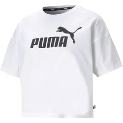 PUMA Essentials Cropped Logo T-Shirt Damen PUMA white XL