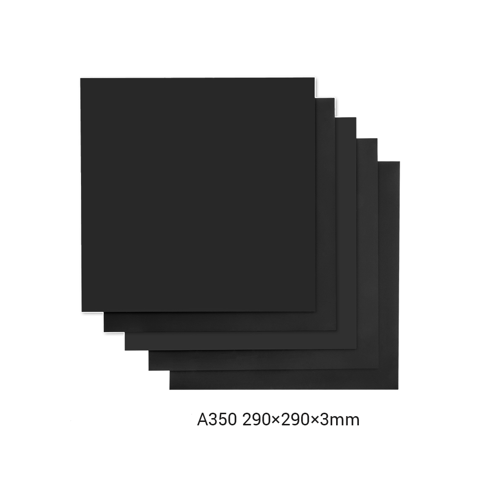 Frosted Acrylic Sheet for Snapmaker 2.0 / 290 × 290 × 3mm / 5-Pack 33042