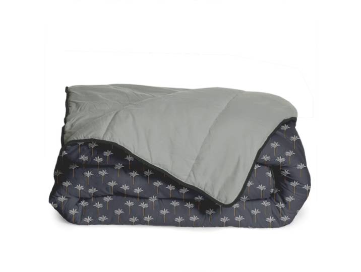 Couette imprimée chaude microfibre réversible 240x260cm