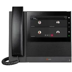 Poly CCX 600 Business-Medientelefon für Microsoft Teams und PoE-fähig