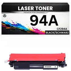 Toner 94A für HP kompatibel Schwarz CF294A Premium Alternative Günstig für HP LaserJet Pro MFP M148dw, M148fdw, M149fdw, HP LaserJet Pro M118dw