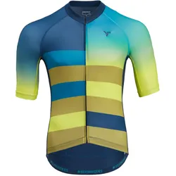 MGA, Herren, Velotrikot, Männer Silvini Männer Jersey Mazzano Md2042 T -Shirt (S), Blau, Grün, S