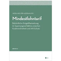 Mindestlohntarif, m. 1 Beilage, Fachbücher von Nora Melzer-Azodanloo