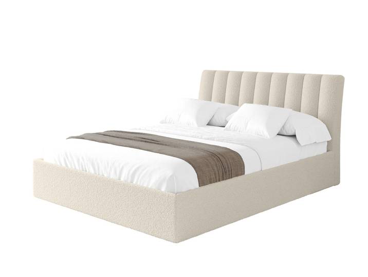 Polsterbett ILAN 140x200 cm Beige - Quelle 02