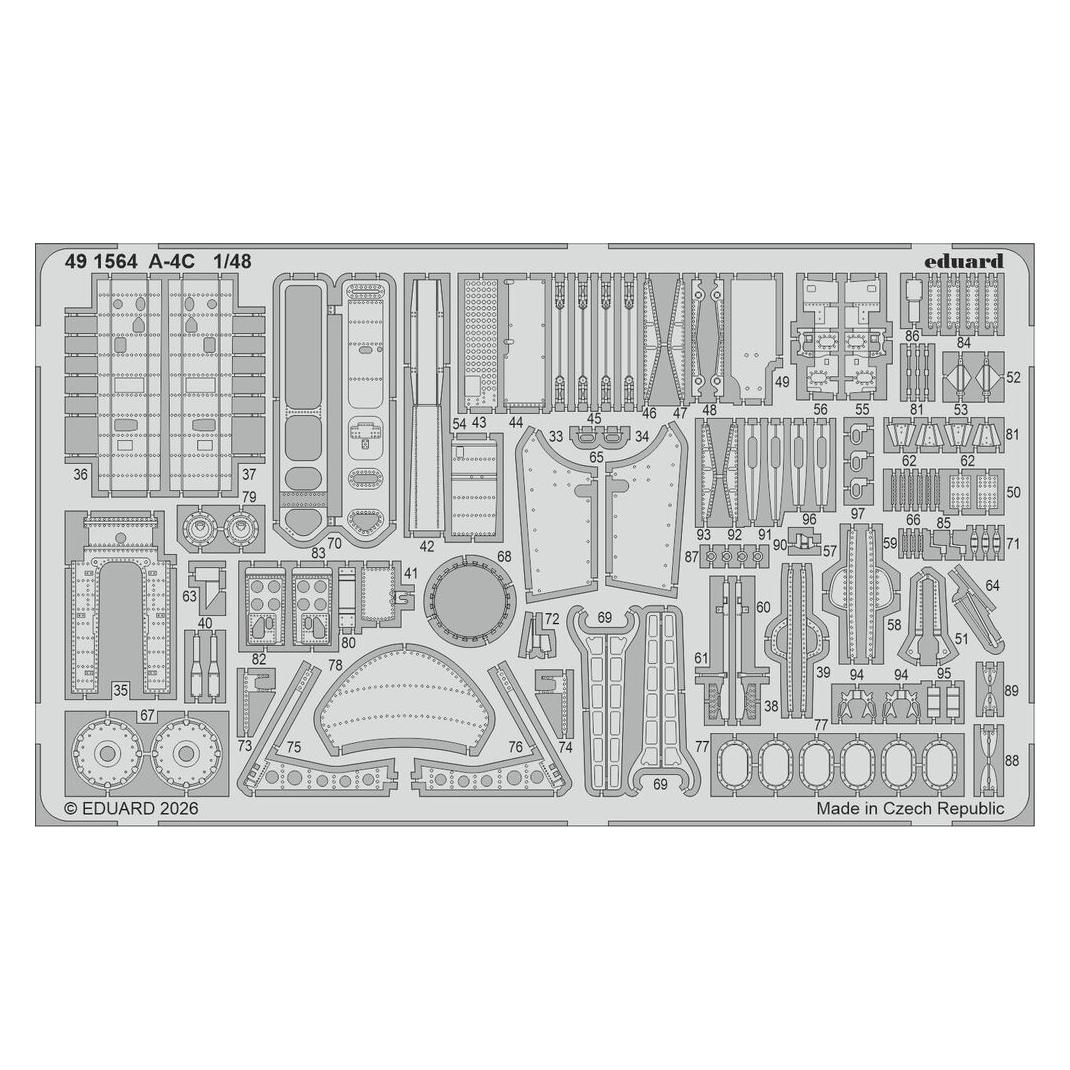 Eduard A-4C for Hobby Boss (491564)