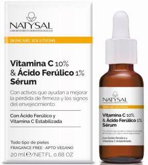 Natysal Vitamin C 10% & Ferulic Acid 1% Serum 20 ml
