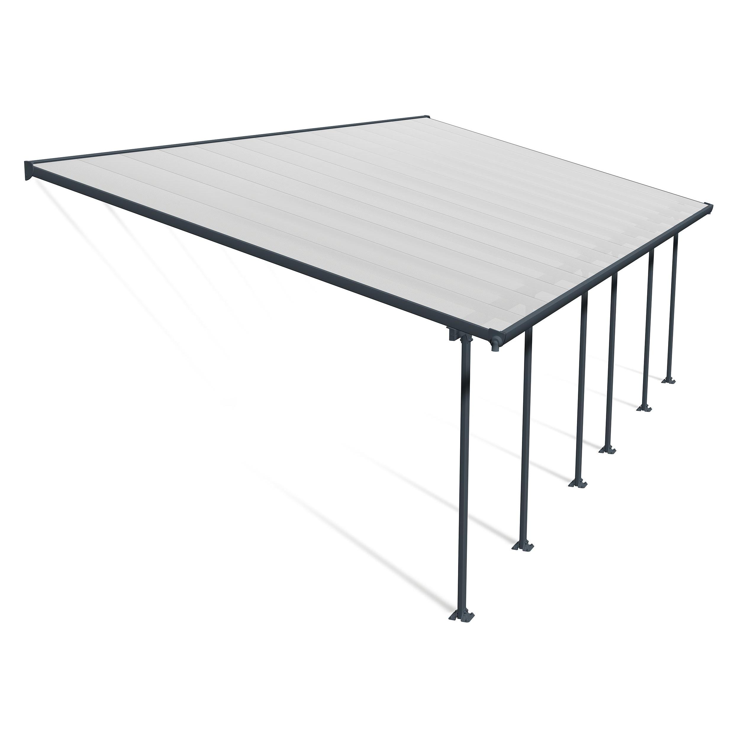 Canopia Terrassenüberdachung Feria 380x850cm Grau (47159915)