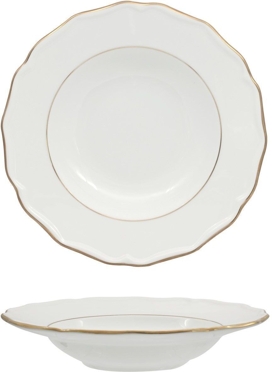 Feng Piatto Fondo 23 cm Diana Gold